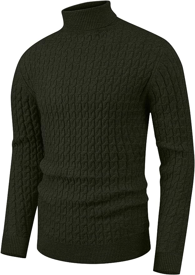 Mens black turtleneck shirt hotsell