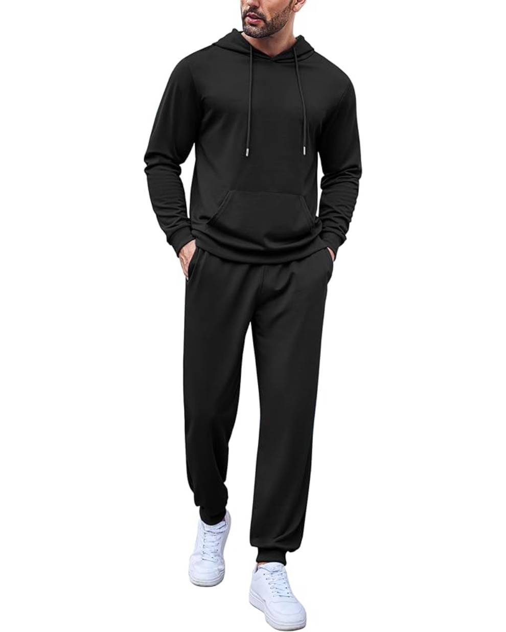 Wholesale Men's Sweatsuits 2-Piece Hooded Set - All Colors