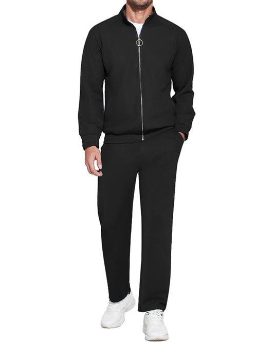 Wholesale Men's Sweatsuits 2-Piece Full Zip Set - All Colors