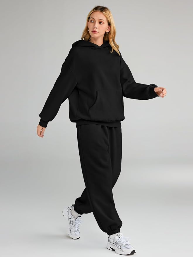 Wholesale Women's Sweatsuits 2-Piece Hooded Set - All Colors