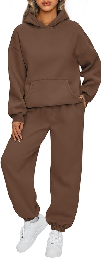 Wholesale Women's Sweatsuits 2-Piece Hooded Set - All Colors