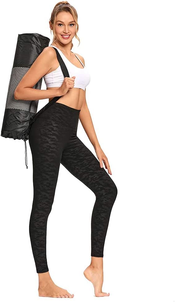 Wholesale Womens High Waist Tummy Control Sports Leggings With